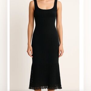 House of Harlow 1960 Crocheted Boho Maxi Dress